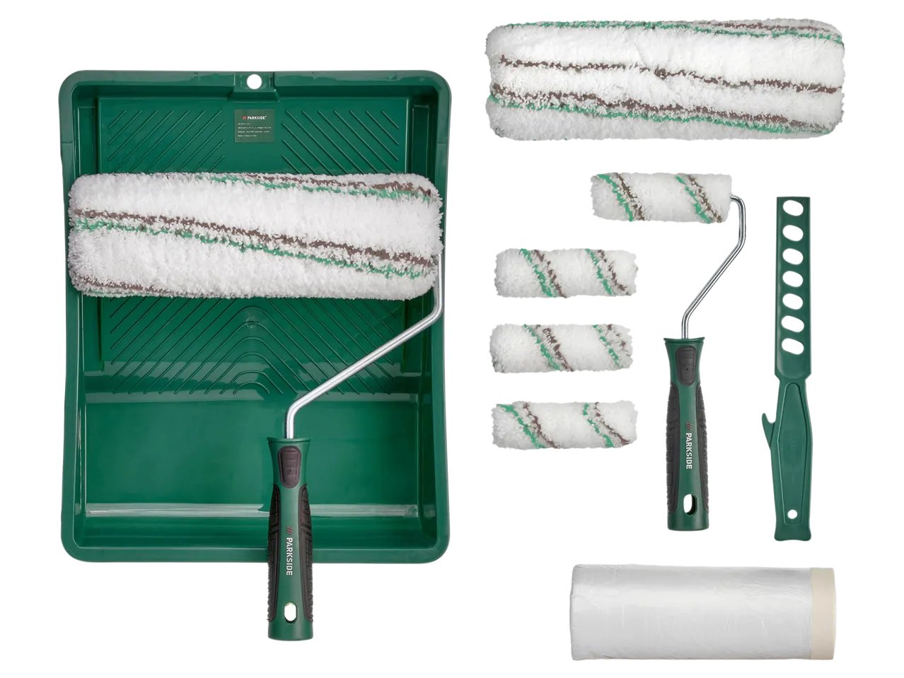 Set per tinteggiare, 10 o 11 pezzi