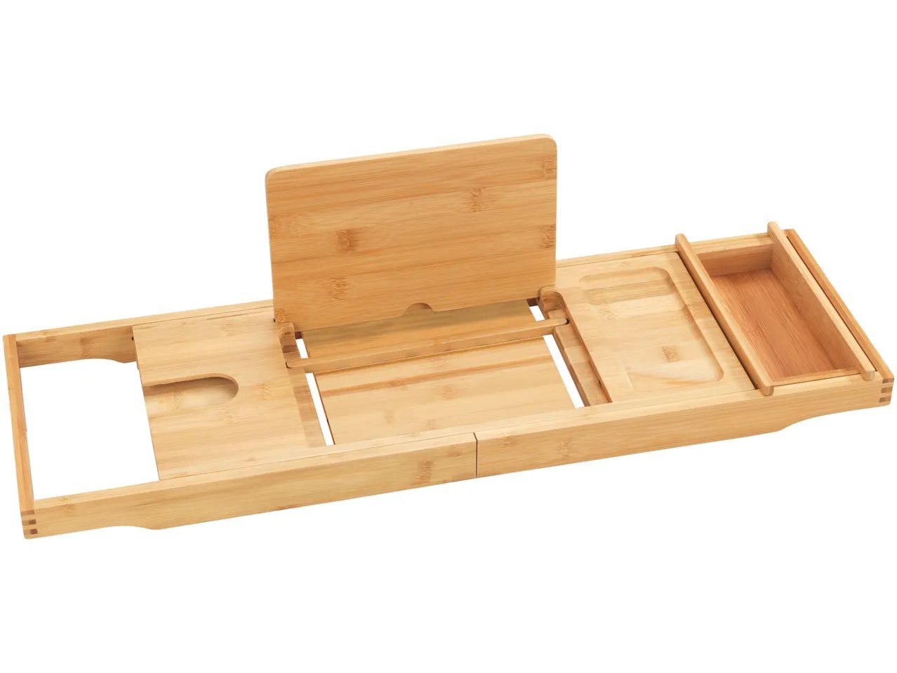 Vassoio in bambù per vasca da bagno