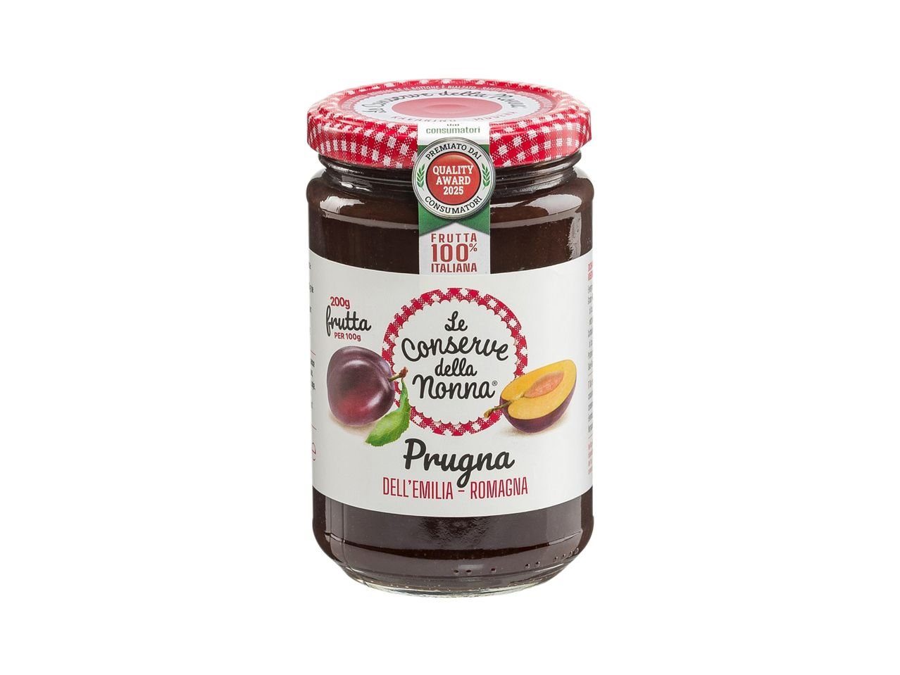 Confettura extra di prugna dell’Emilia Romagna