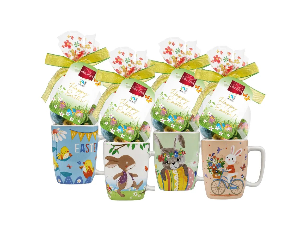 Tazza con cioccolatini