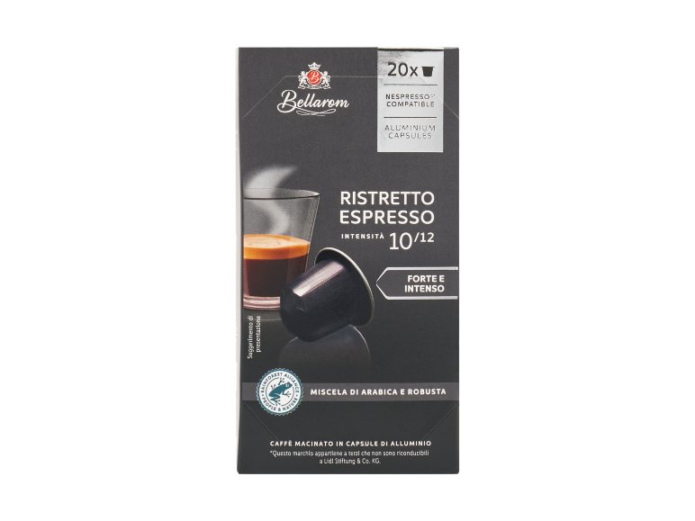 Capsule caffè espresso ristretto