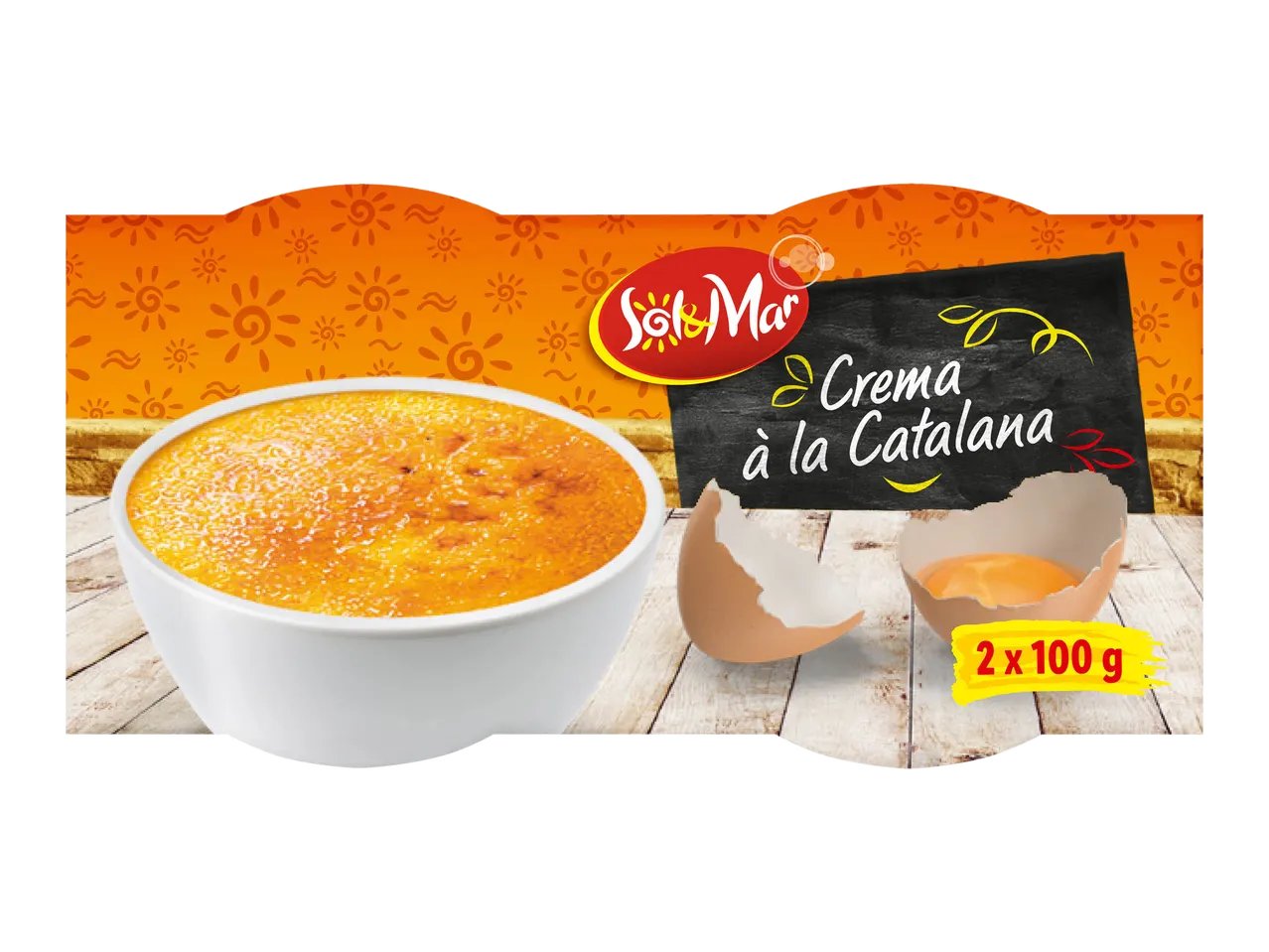 Crema catalana Dessert a base di latte
