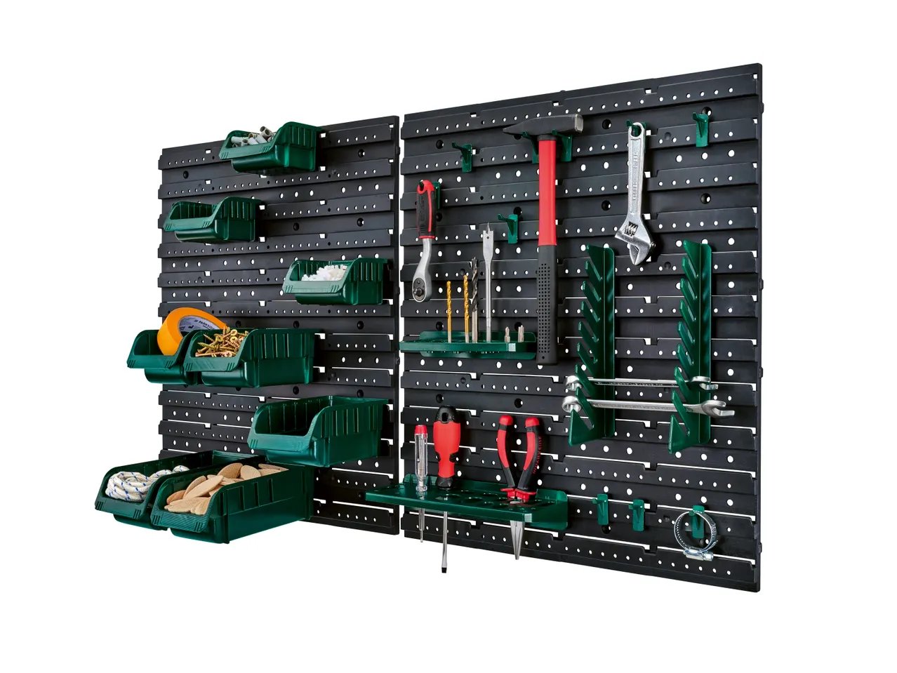 Set portaminuteria da parete, 43 pezzi