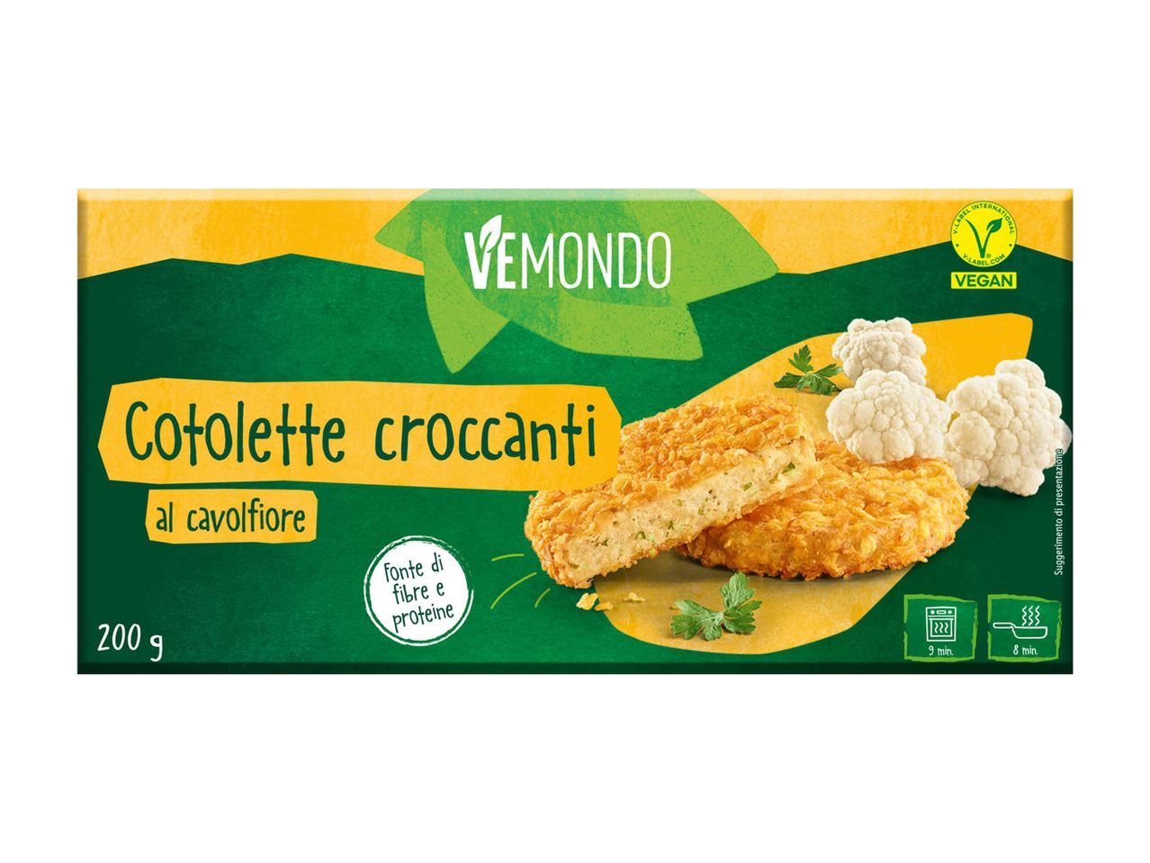 Cotolette croccanti al cavolfiore
