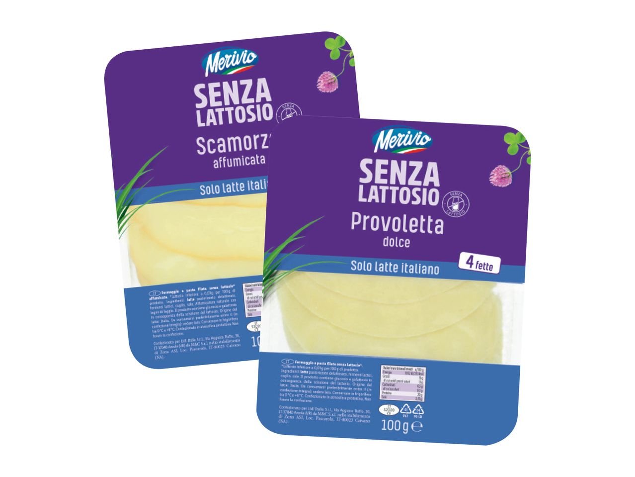 Provoletta dolce o scamorza affumicata senza lattosio