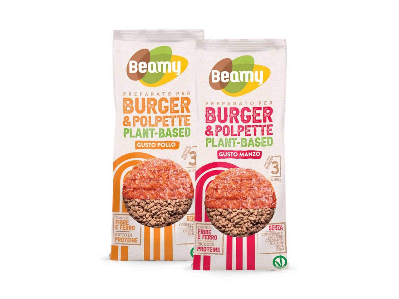 Preparato per burger e polpette plant-based