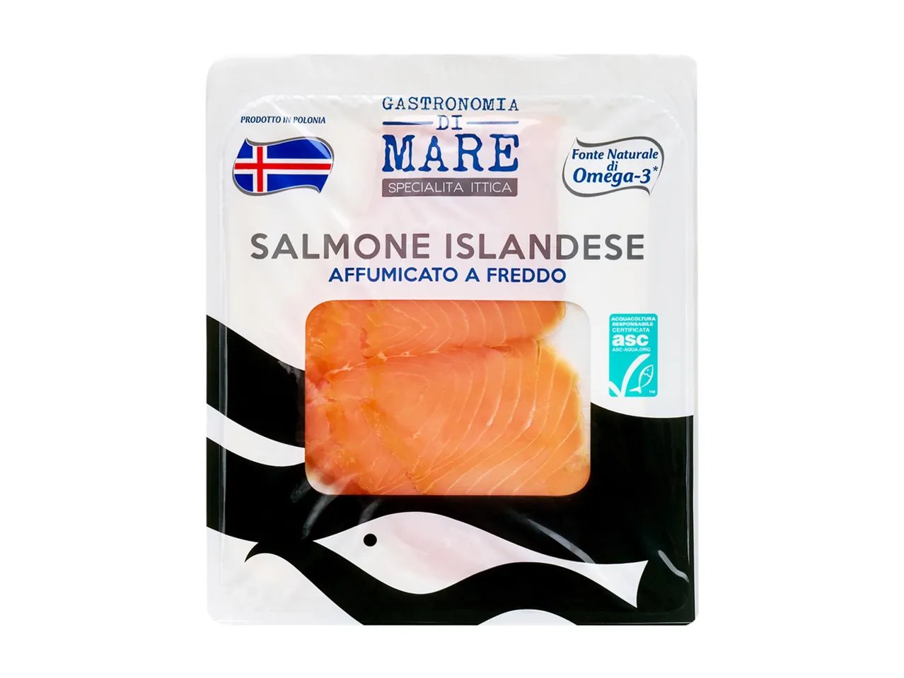 Salmone islandese affumicato