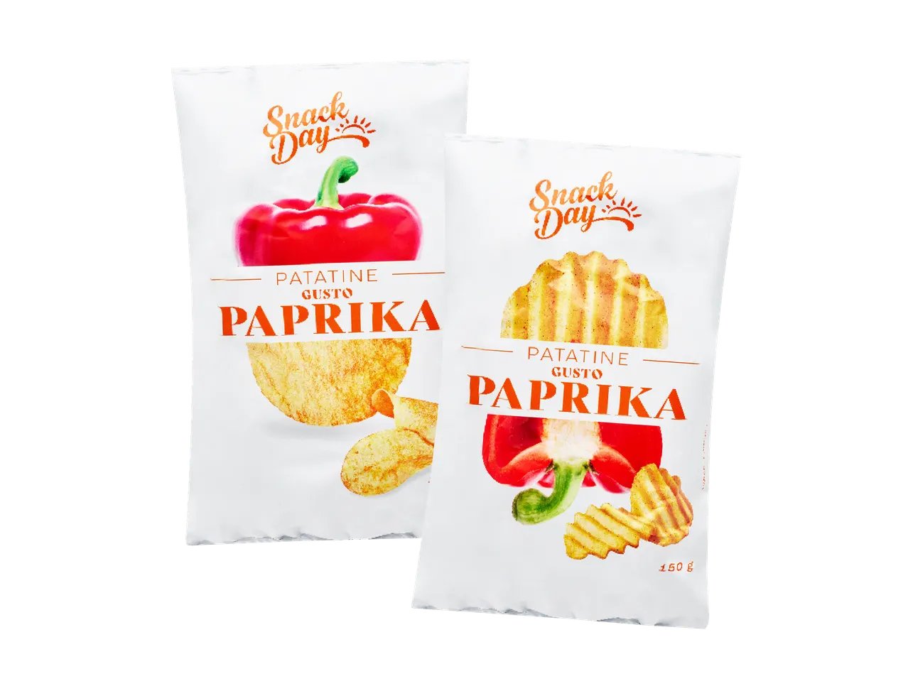 Patatine al gusto paprika