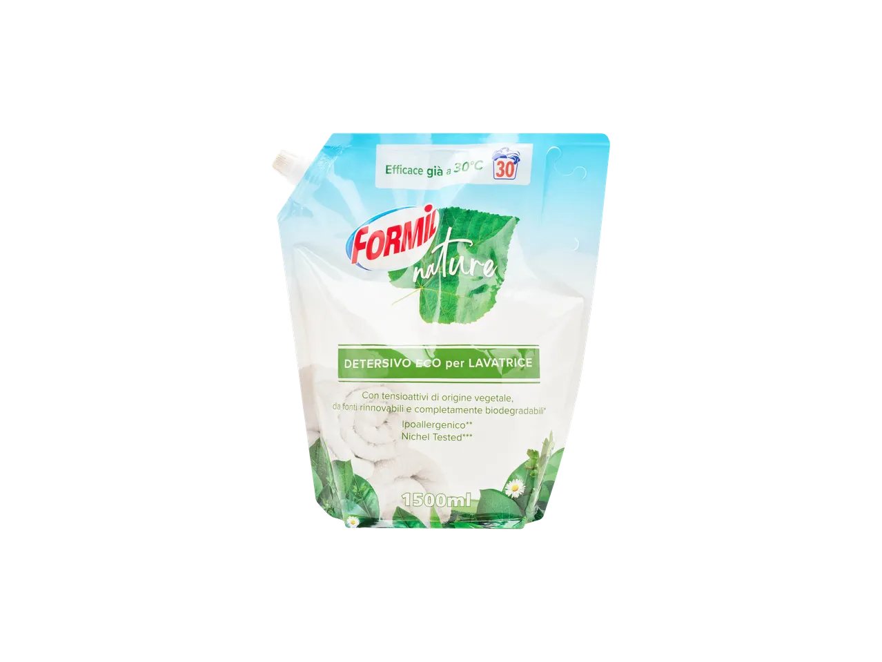 Ricarica detersivo eco per lavatrice