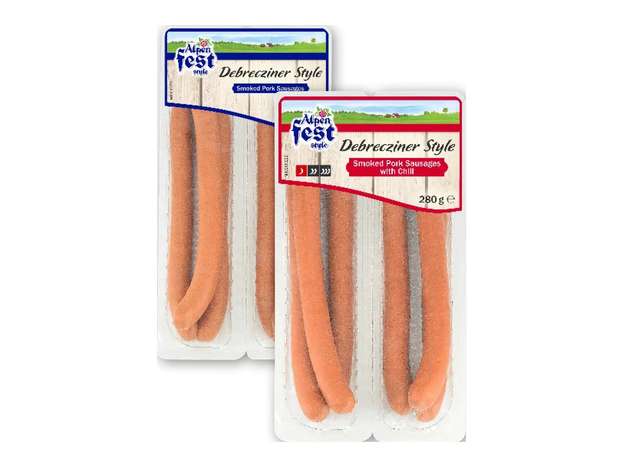 Salsiccia di carne suina affumicata