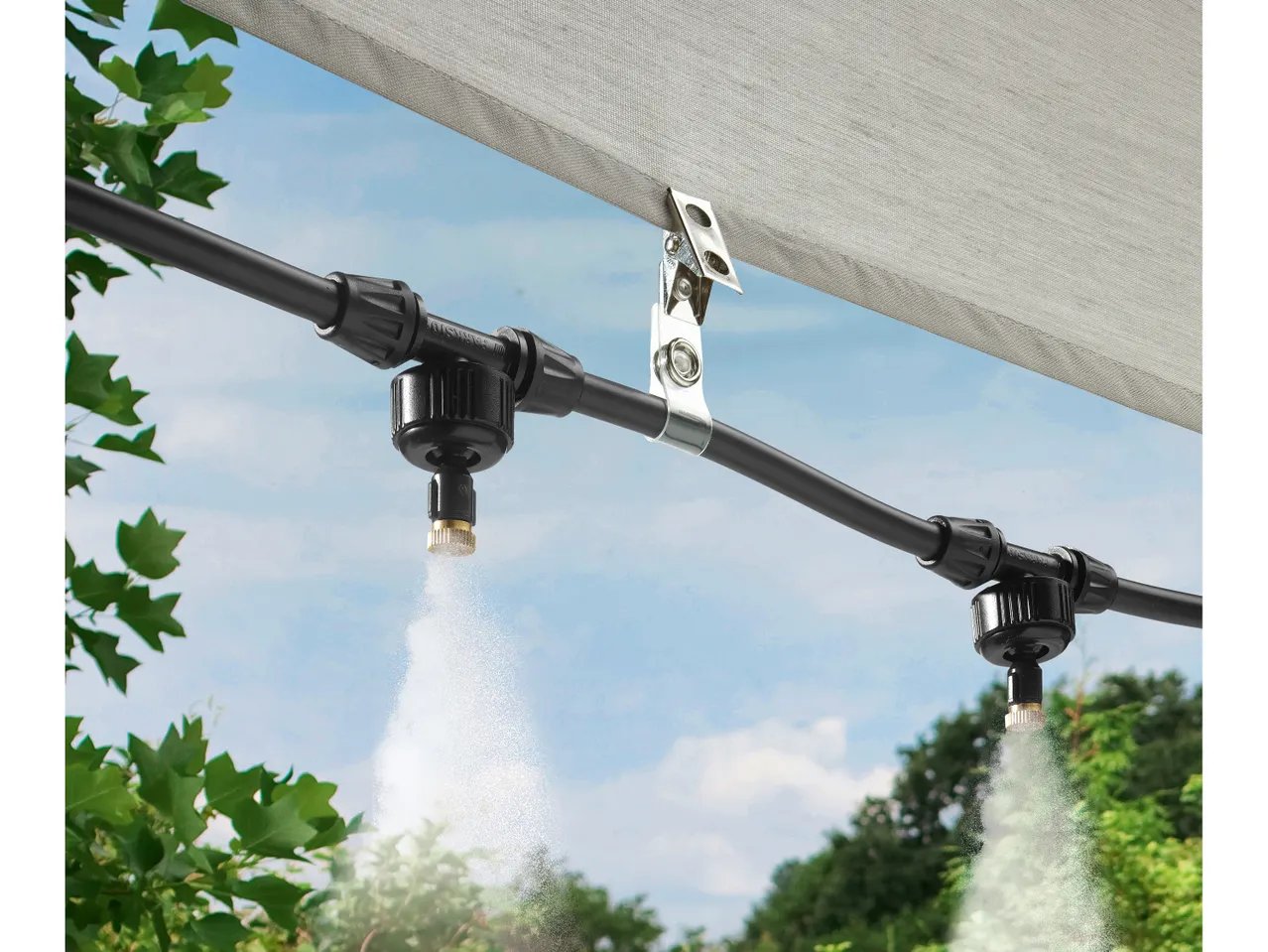 Sistema di irrigazione e raffreddamento a nebulizzazione