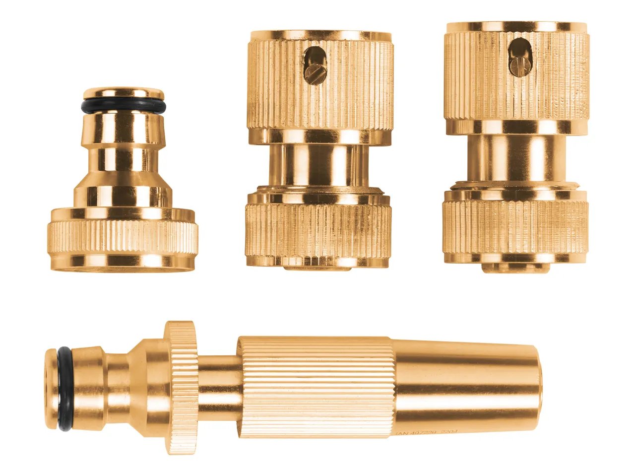 Innesti per l'irrigazione, distributore a 2 vie, rubinetto a sfera o doccetta per giardino