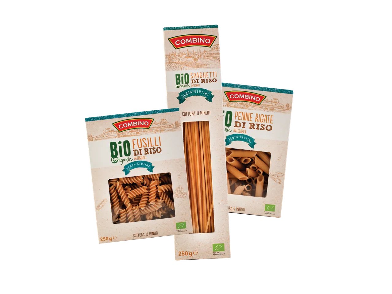Pasta di riso integrale