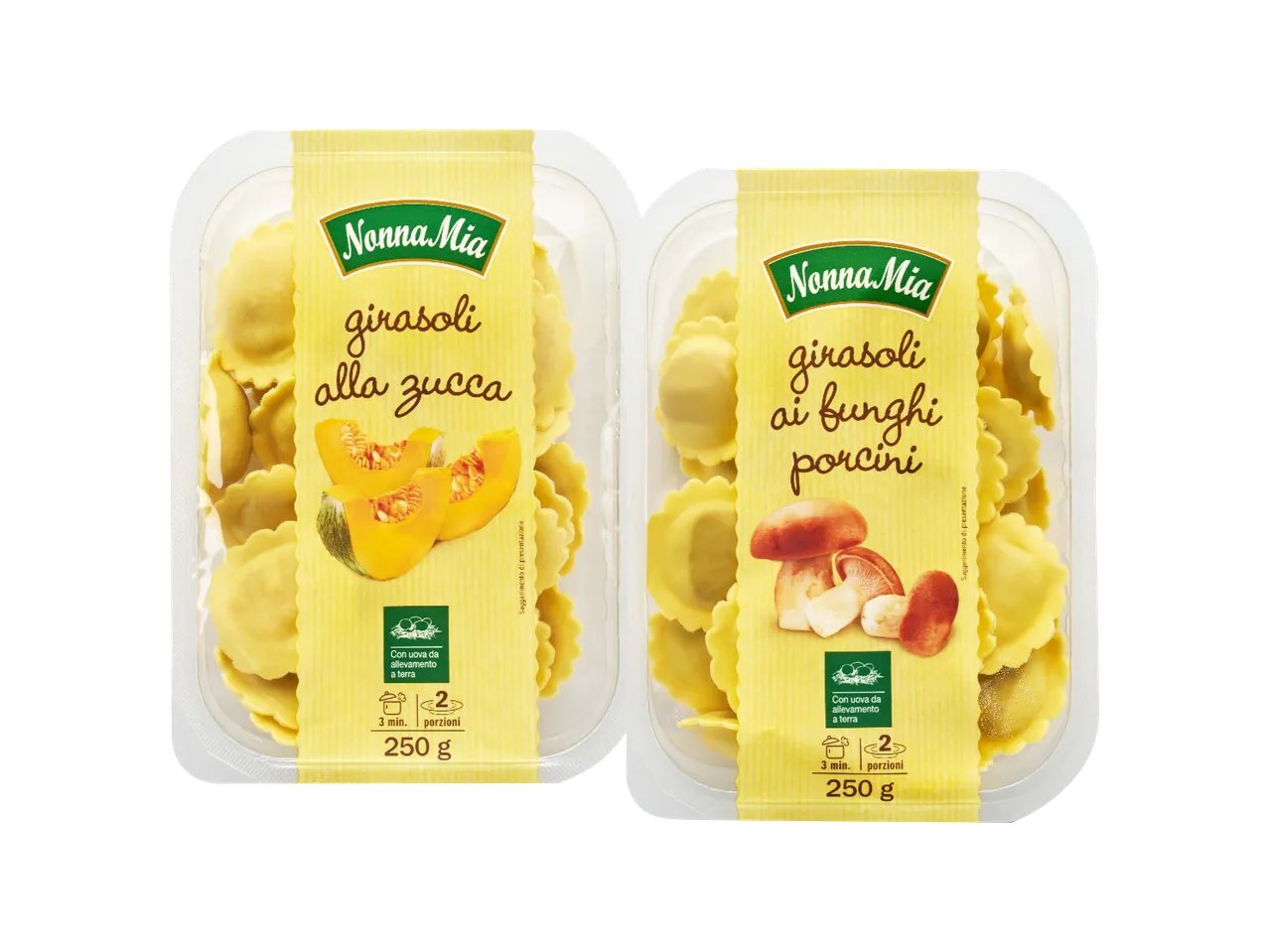 Girasoli alla zucca o Girasoli ai funghi porcini