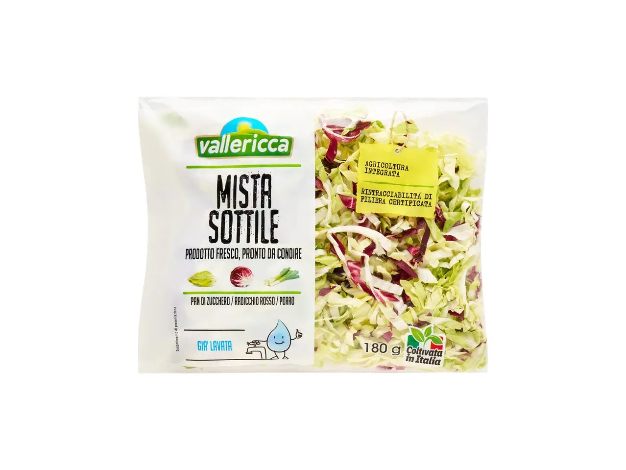 Insalata mista sottile