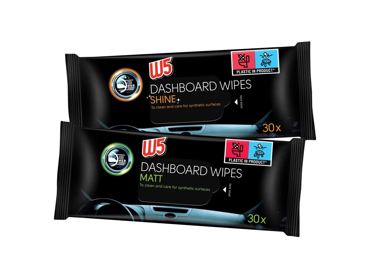 Panni detergenti per interni auto