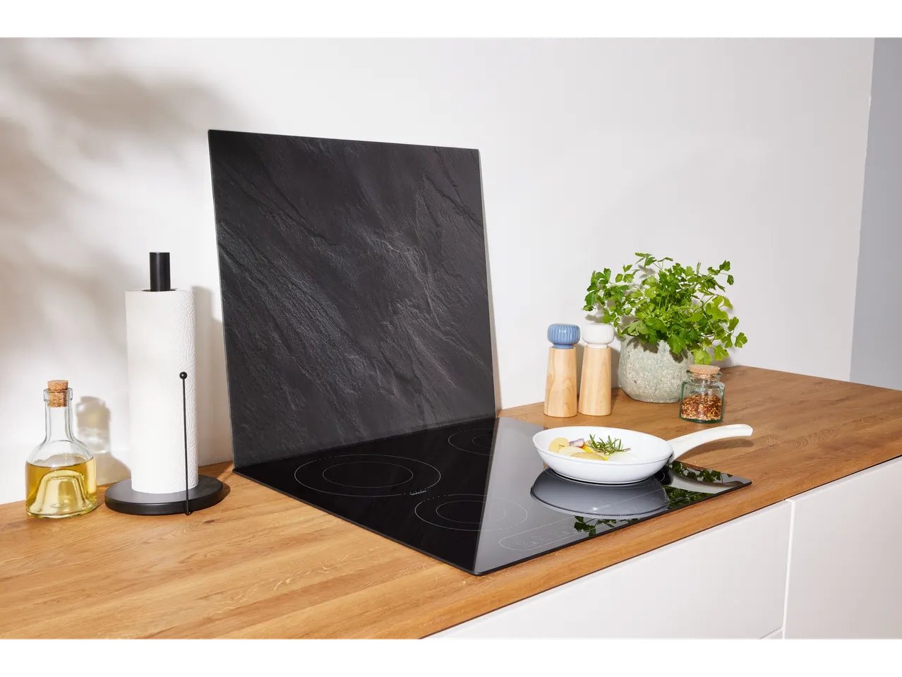 Copri piano cottura in vetro