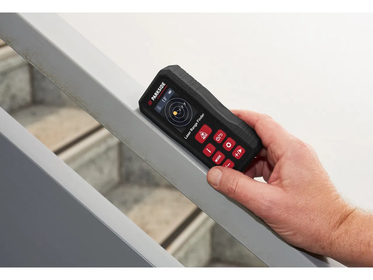 Misuratore di distanza laser 75 m