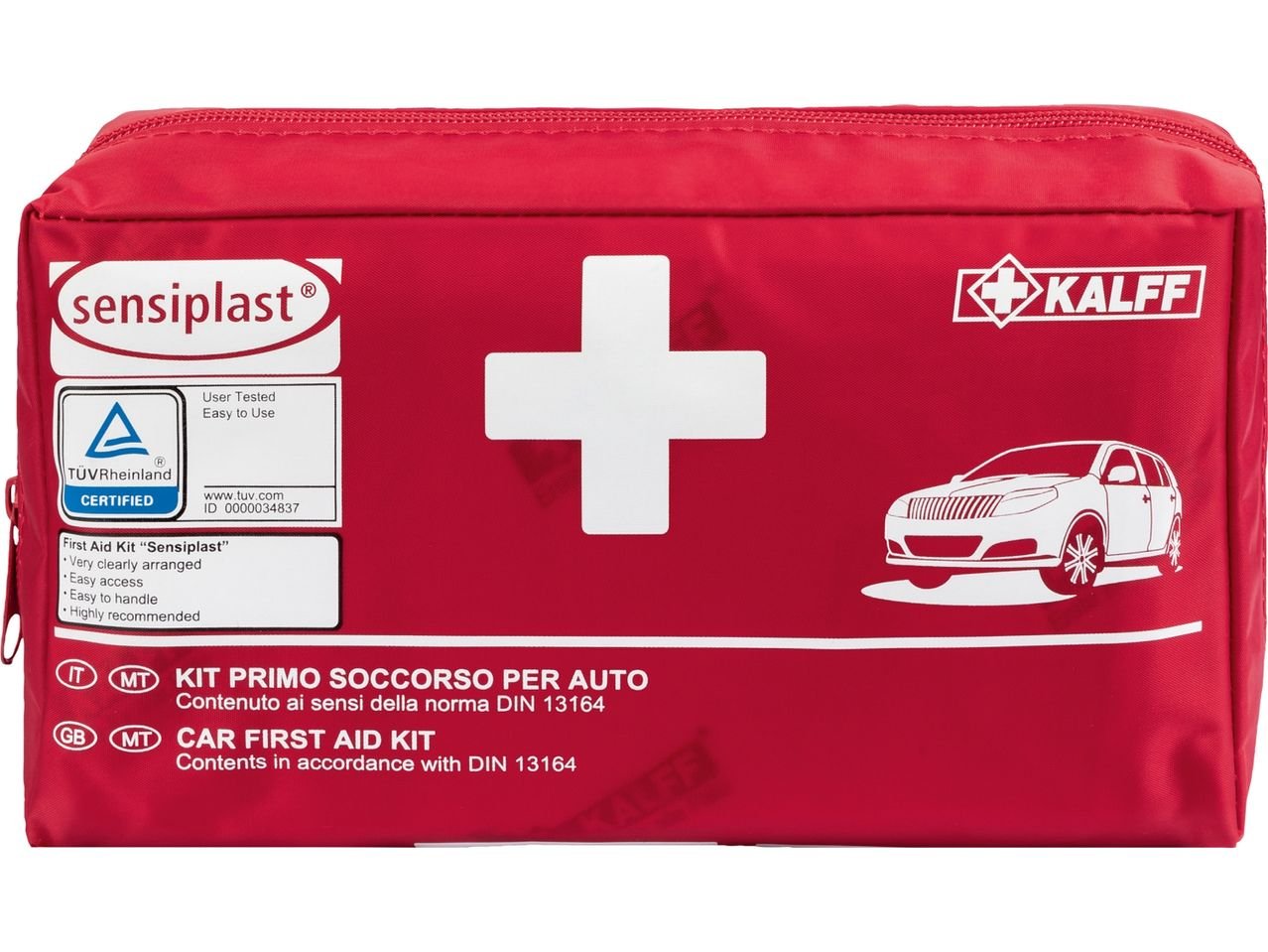 Kit primo soccorso per auto