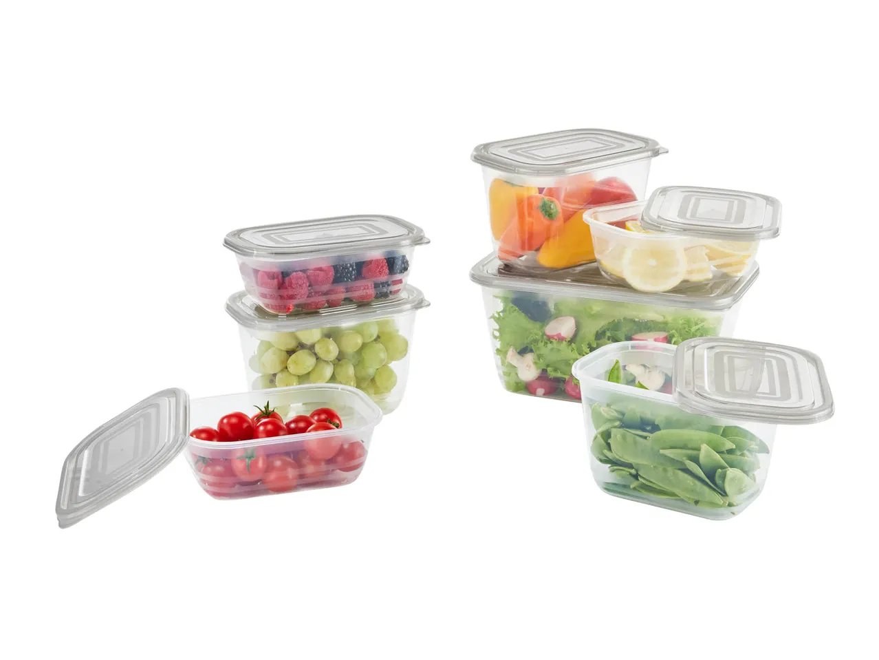 Set contenitori salvafreschezza, 7 pezzi