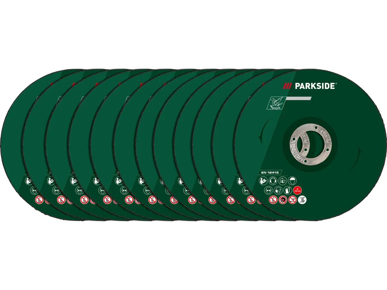 Mole abrasive da taglio, 4, 8 o 12 pezzi