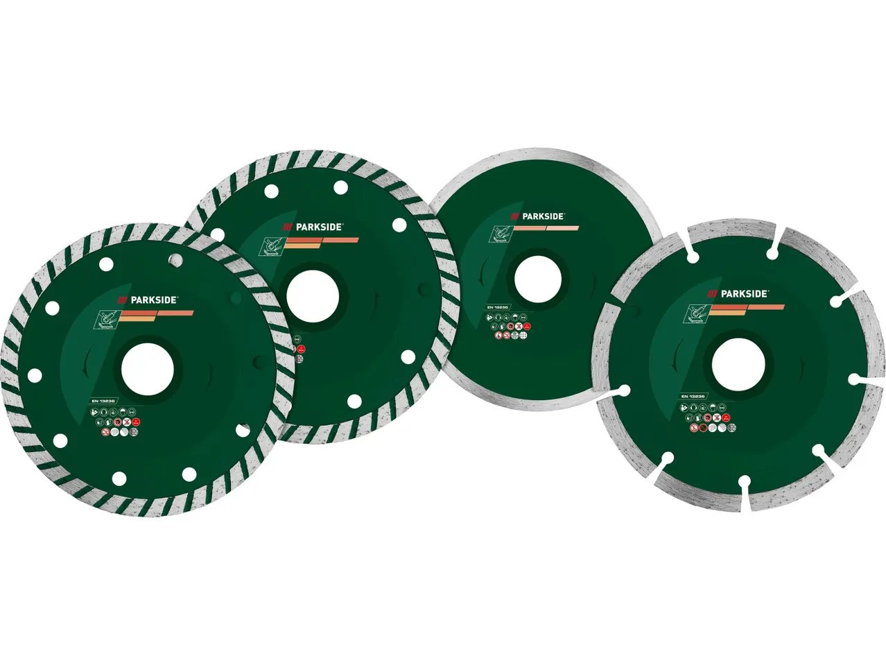 Mole abrasive da taglio, 4, 8 o 12 pezzi