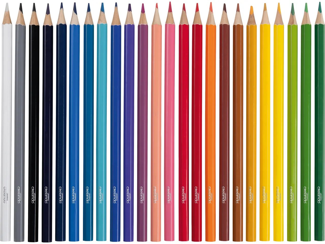 Matite colorate, 24 pezzi