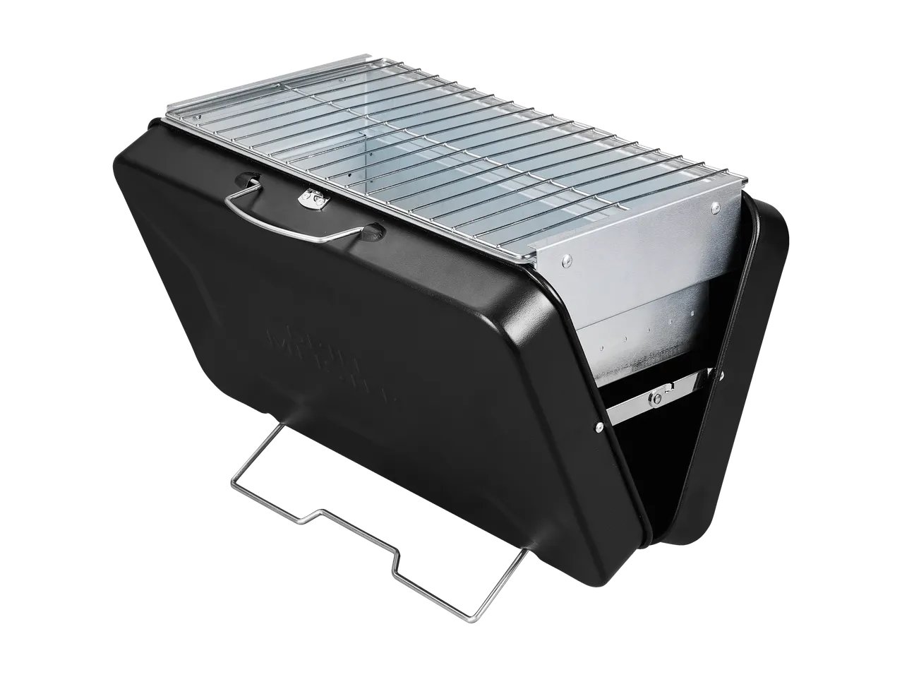 Barbecue a carbonella in valigia