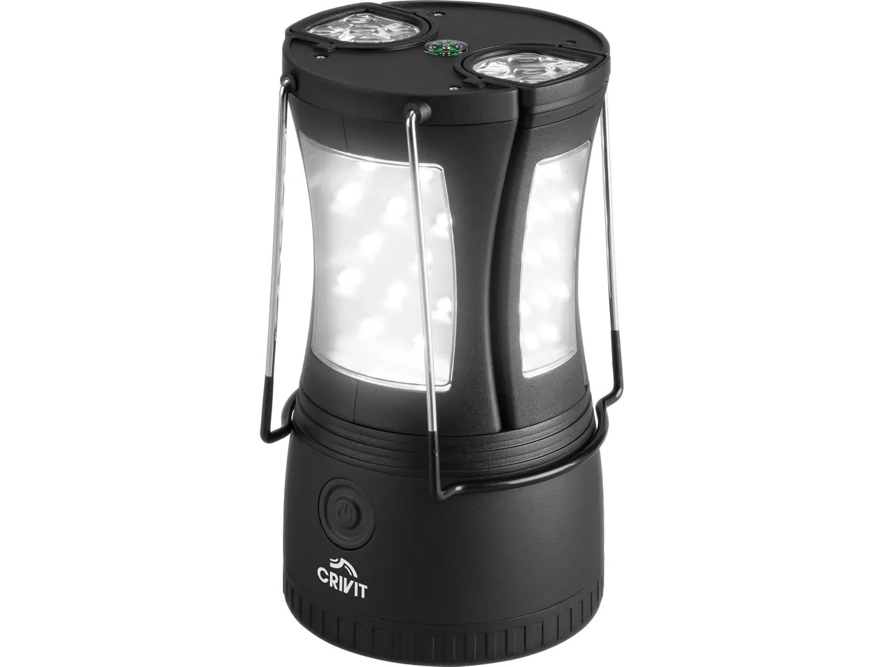 Lampada LED da campeggio 2 in 1