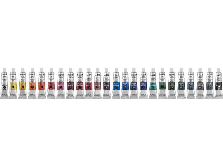Colori acrilici, 24 pezzi