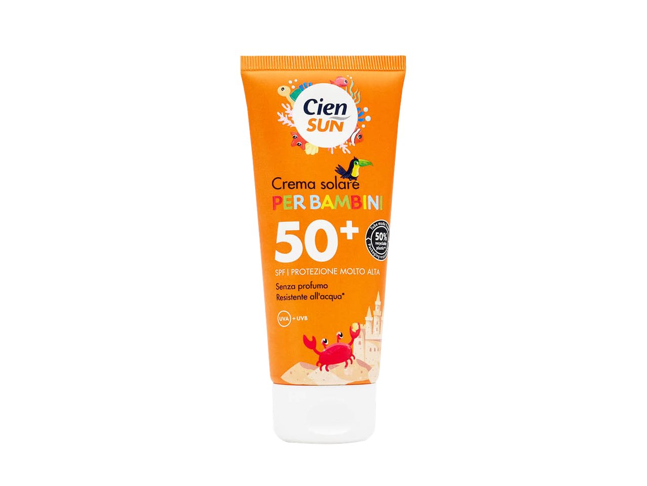 Crema solare SPF50+ per bambini