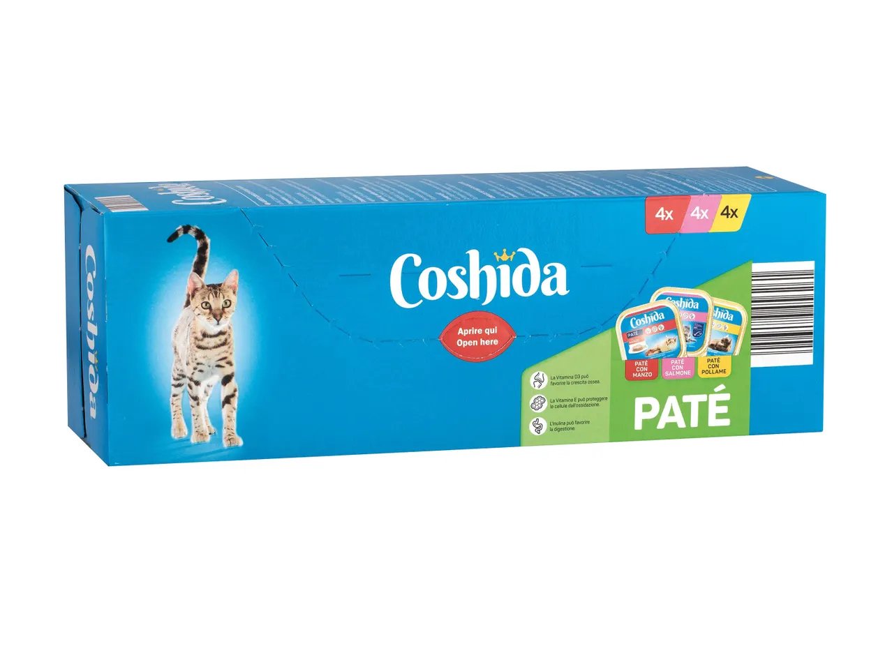 Vaschette umido per gatti