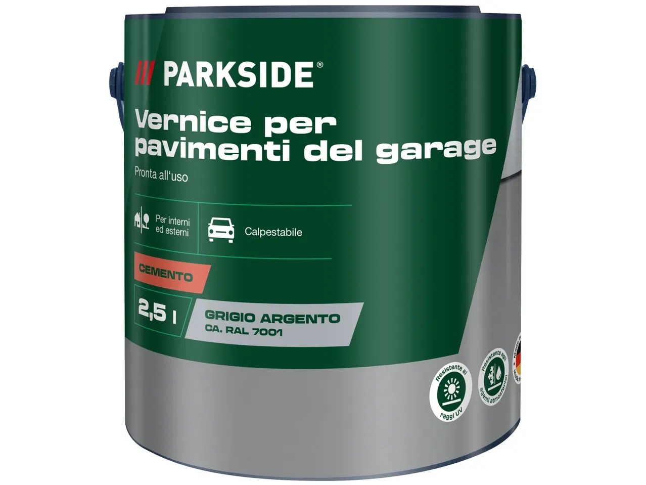 Vernice per pavimenti del garage o per lastricato, 2,5 L