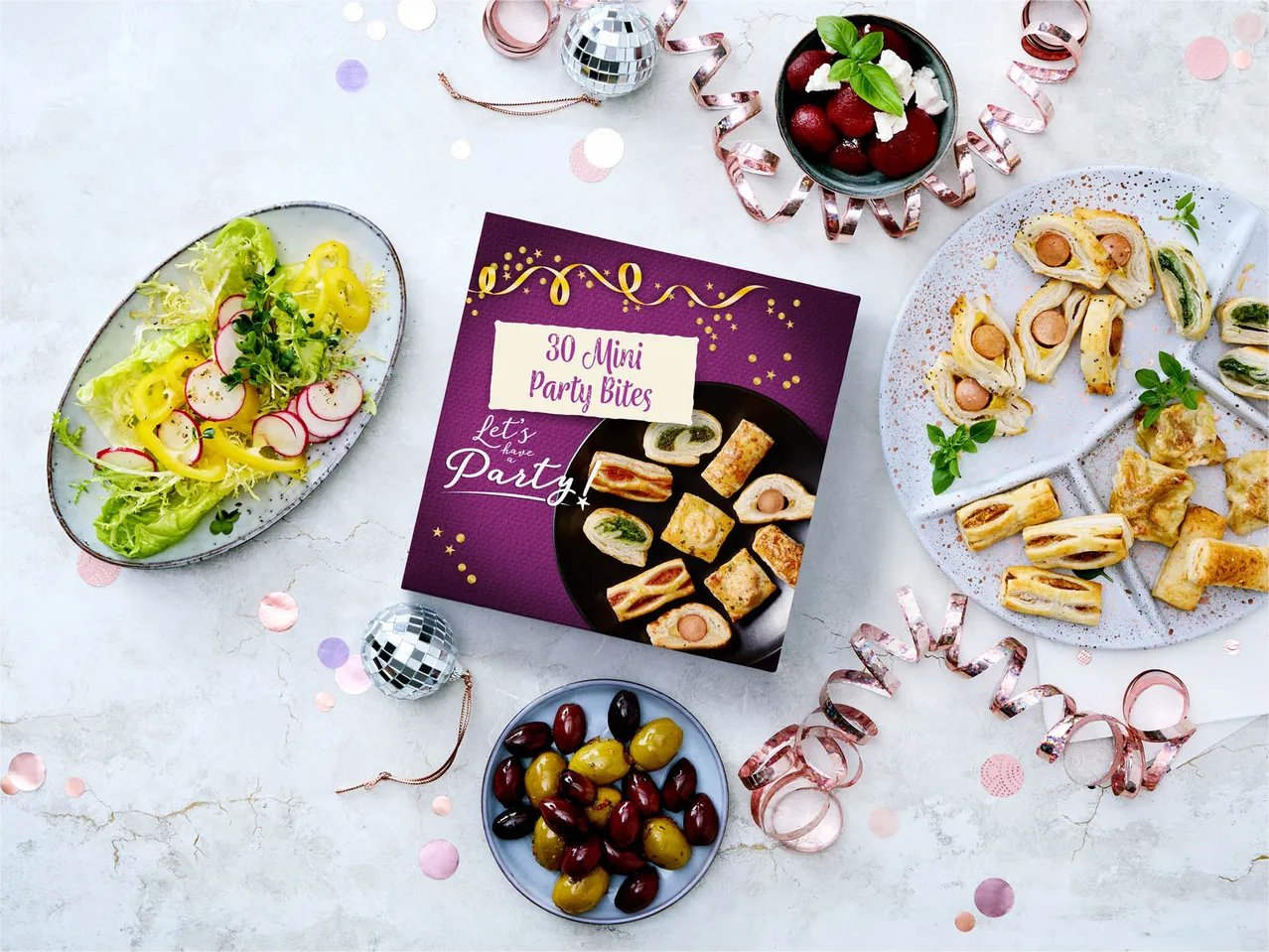 Mini fagottini di pasta sfoglia