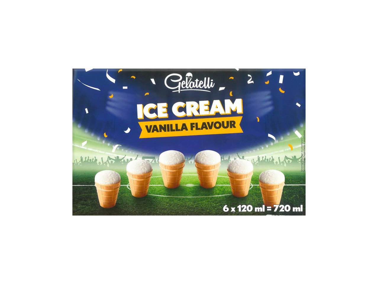 Coni gelato alla vaniglia