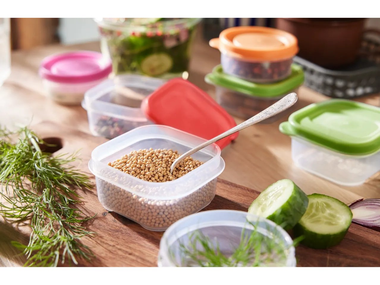 Contenitori salvafreschezza, 8 pezzi