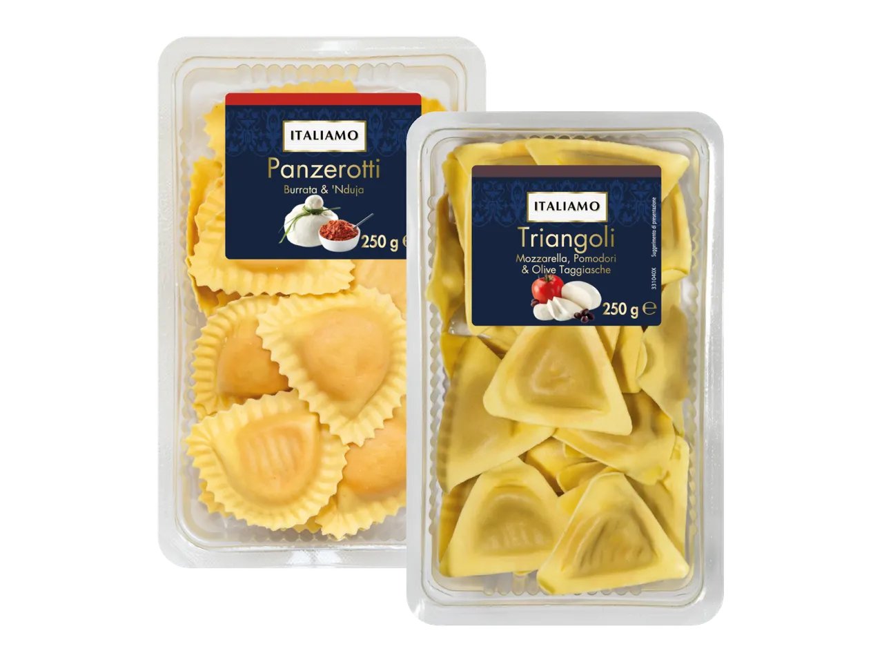 Pasta fresca all’uovo ripiena