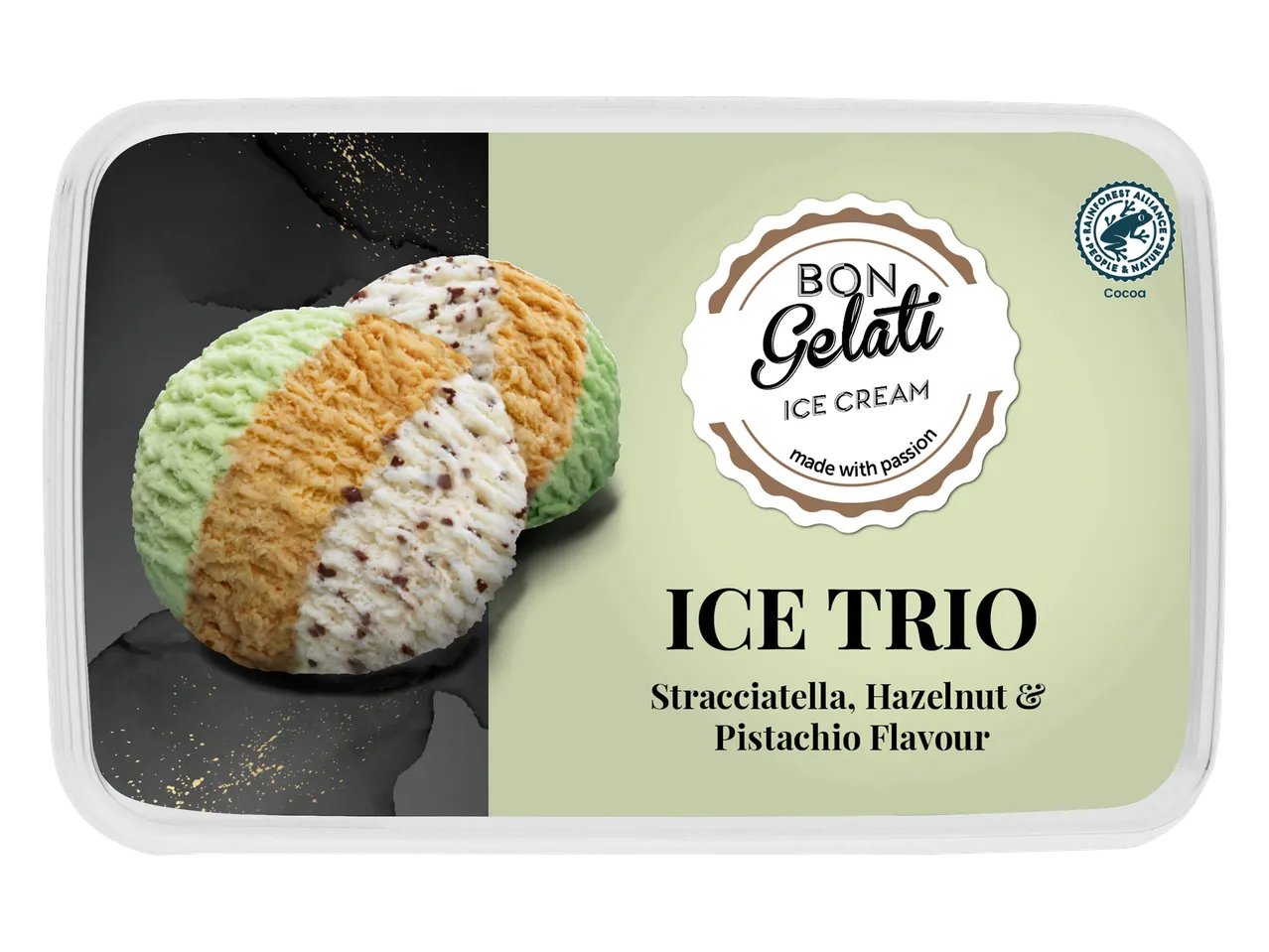 Ice trio-Gelato tricolore