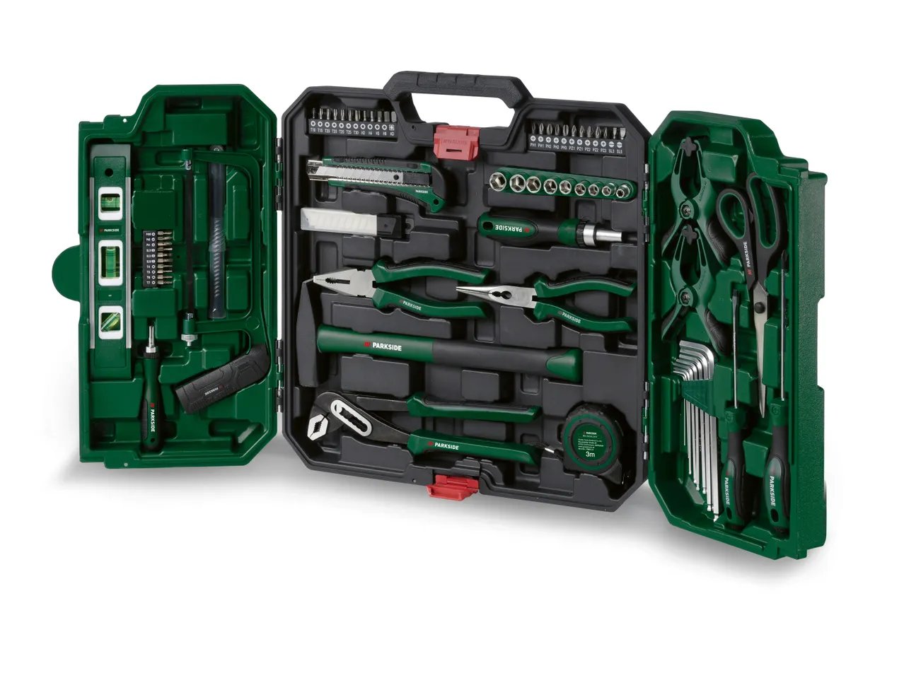 Valigetta portattrezzi, 80 pezzi