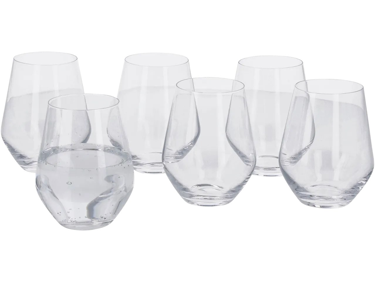 Set calici o bicchieri, 6 pezzi