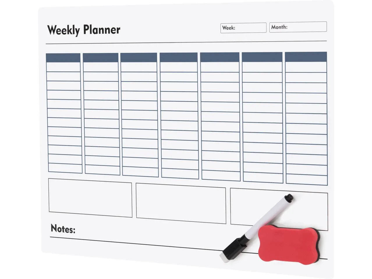 Planner settimanale magnetico
