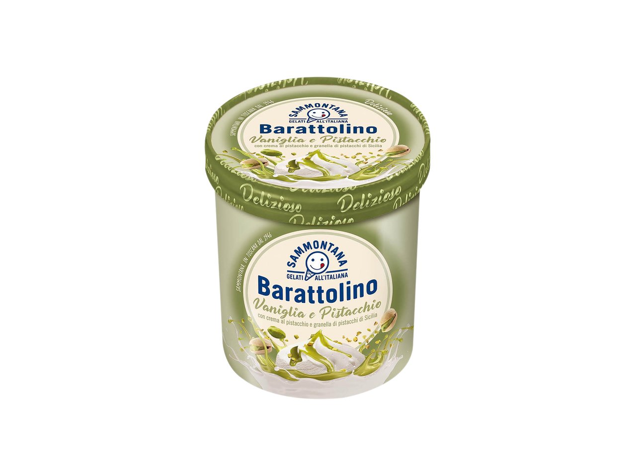 Barattolino Delizioso vaniglia e pistacchio