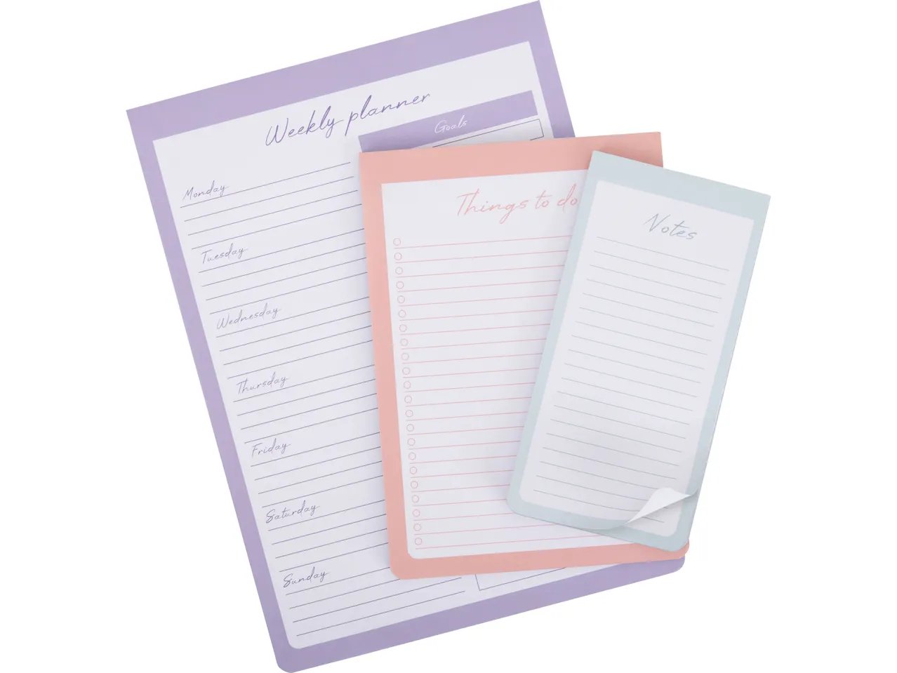 Agenda o blocco per appunti