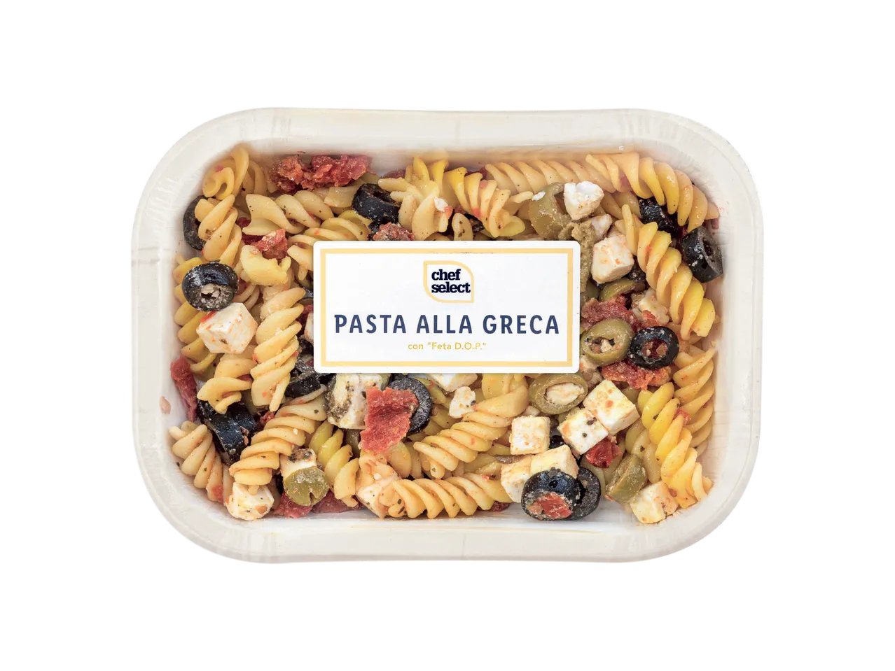 Insalata di pasta alla greca con "Feta DOP"