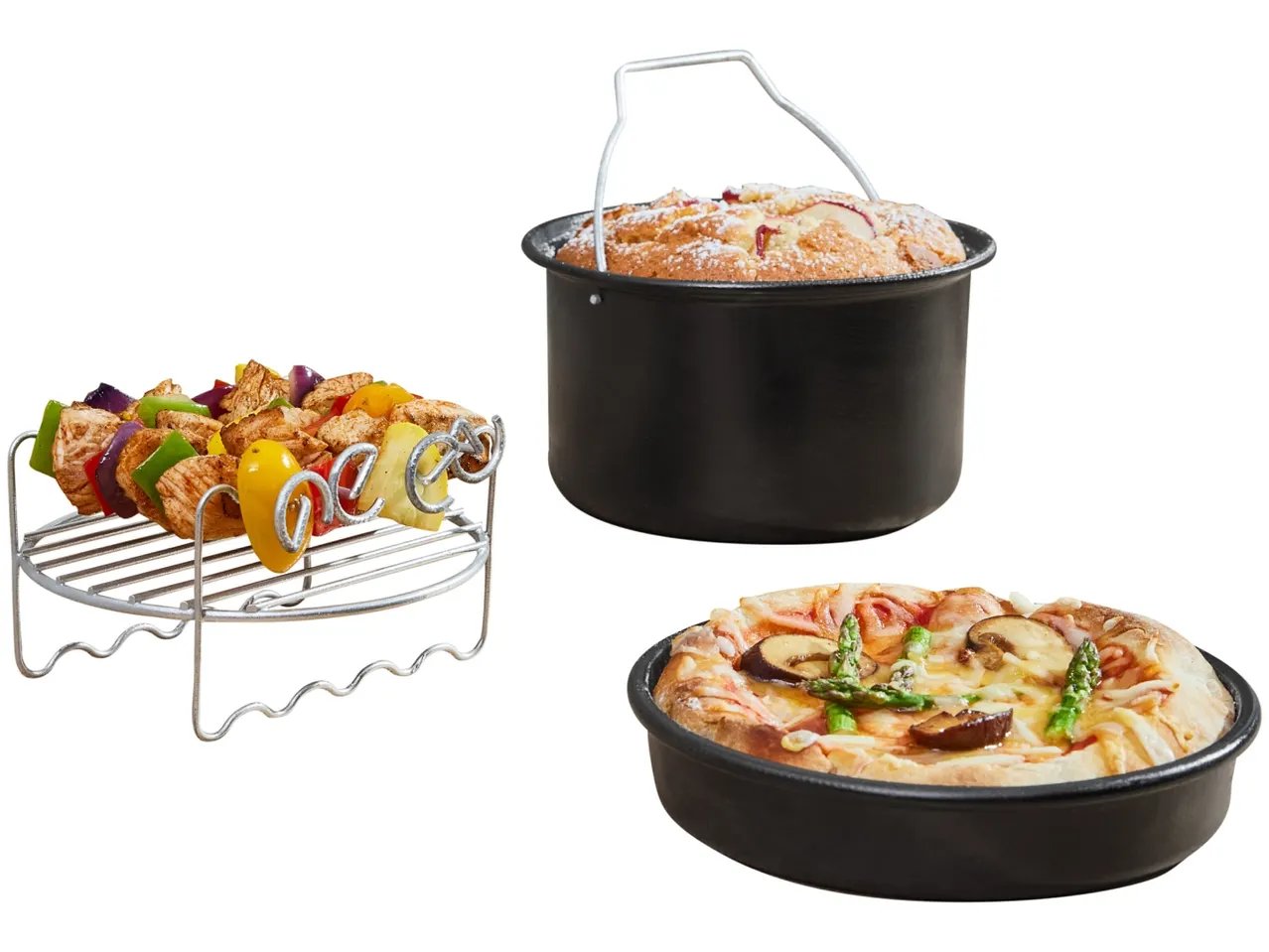 Set accessori per friggitrice ad aria calda