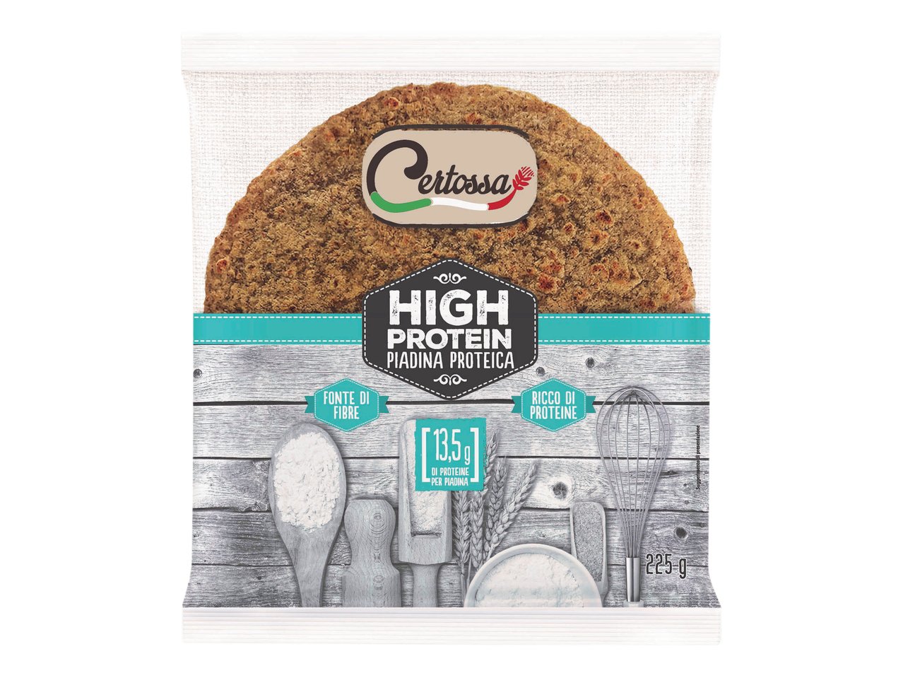 High protein Piadina proteica