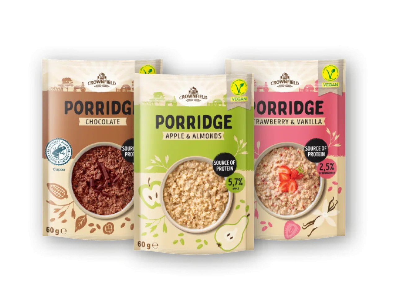 Porridge proteico vegano