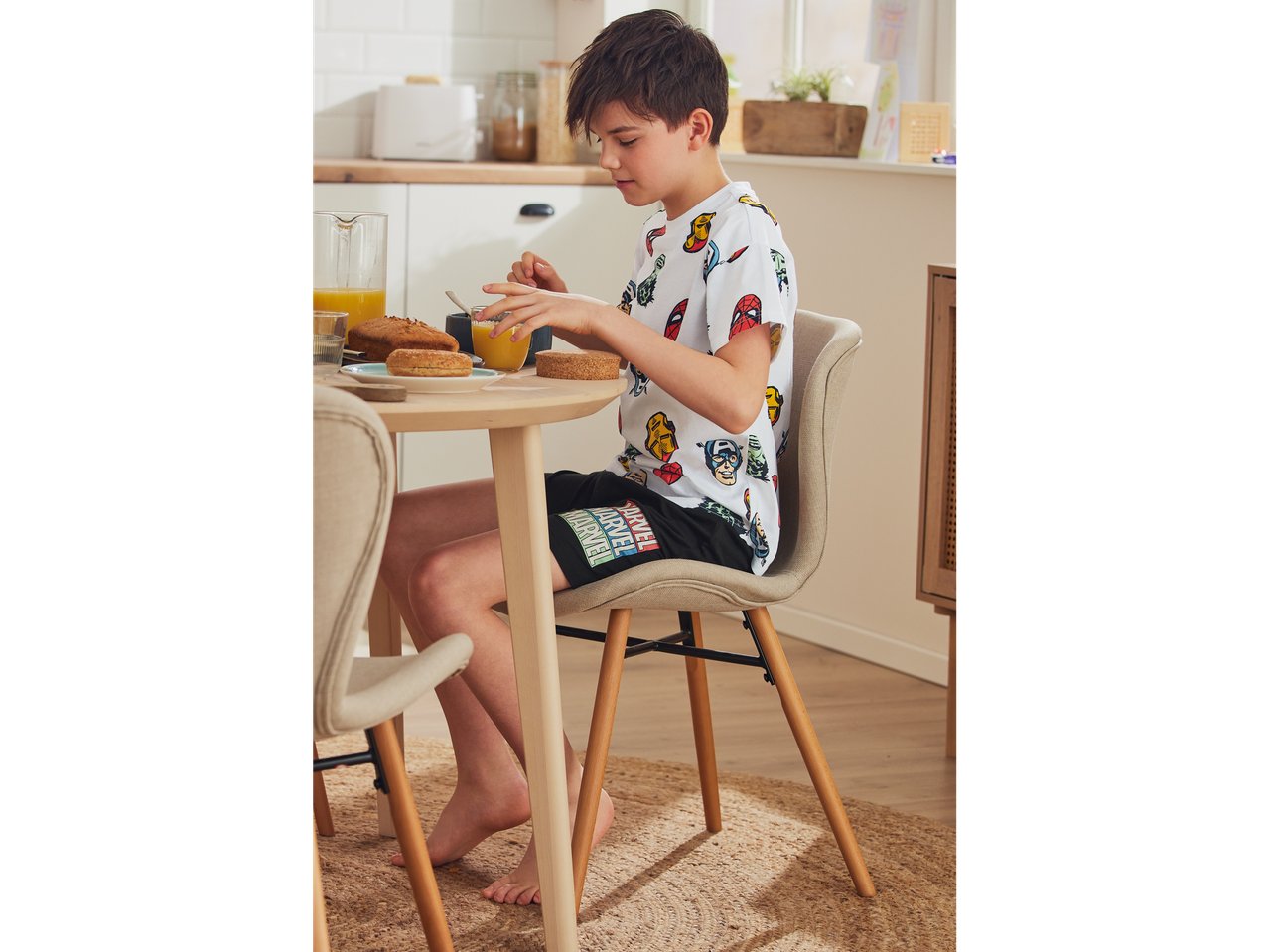 Pigiama corto da bambino “Mickey Mouse, Marvel, Stitch”