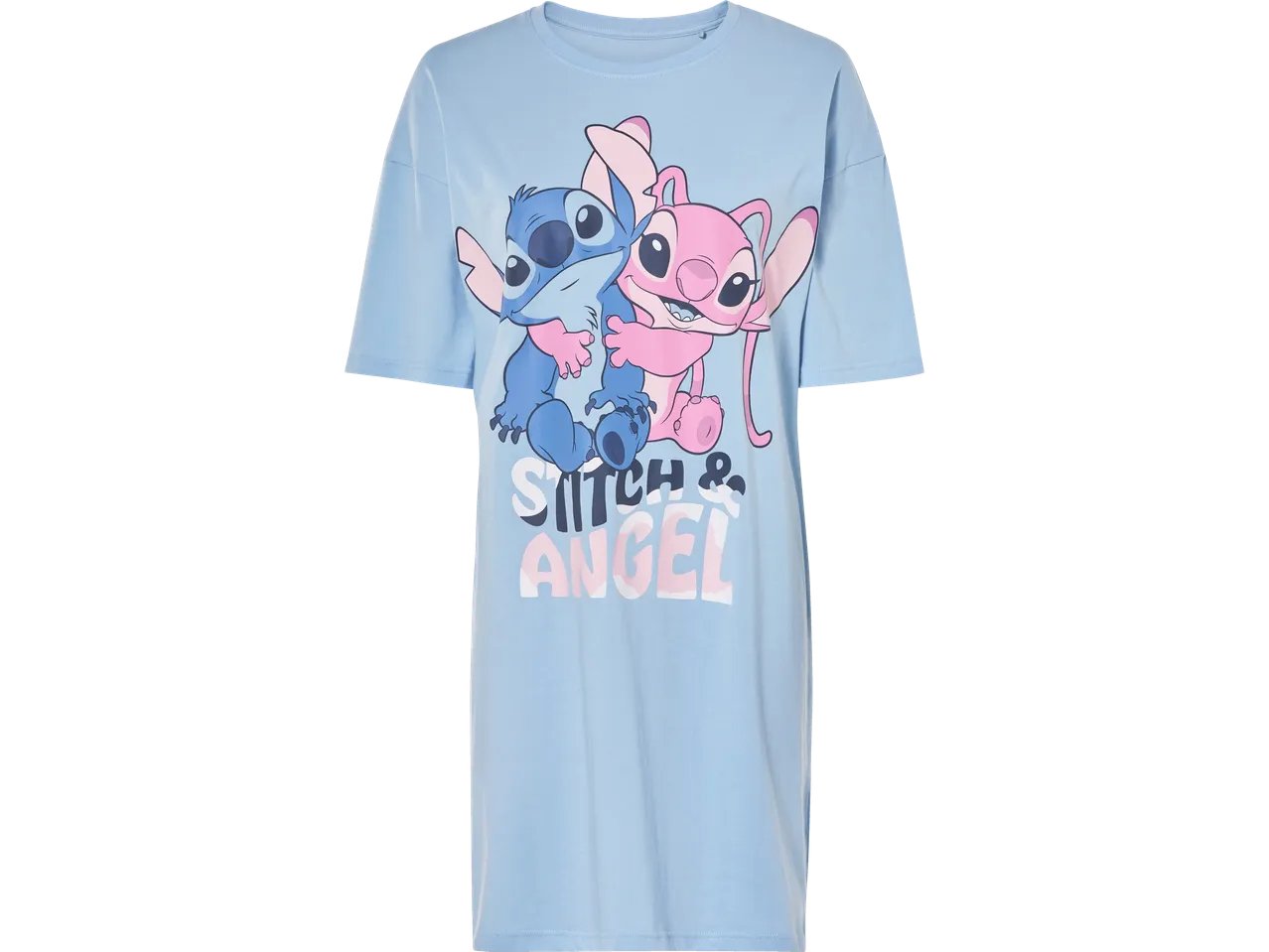 Maxi t-shirt da notte da donna “Minnie Mouse, Peanuts, Stitch”