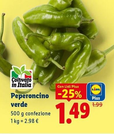 Peperoncino Verde